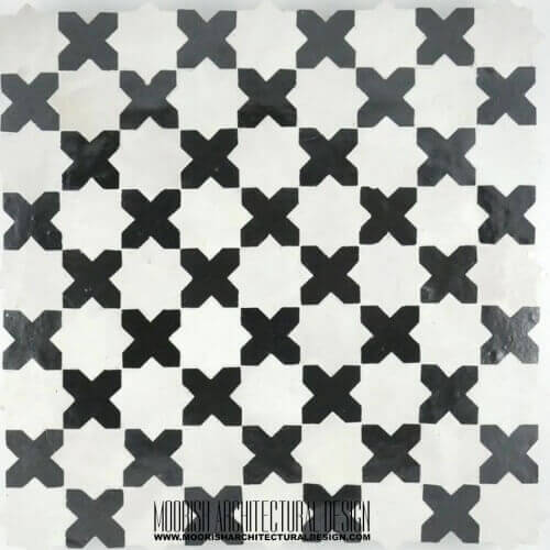 Moorish Monochrome Tile