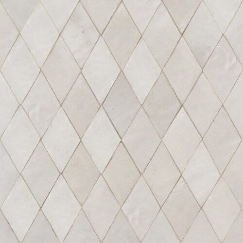 White Moroccan Tile 04