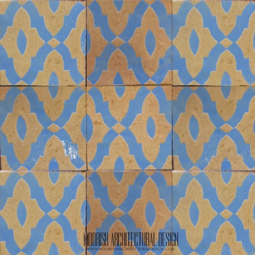 Rustic Moorish Tile 23
