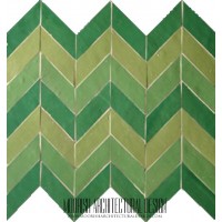 Moroccan herringbone Kitchen Tile pattern
