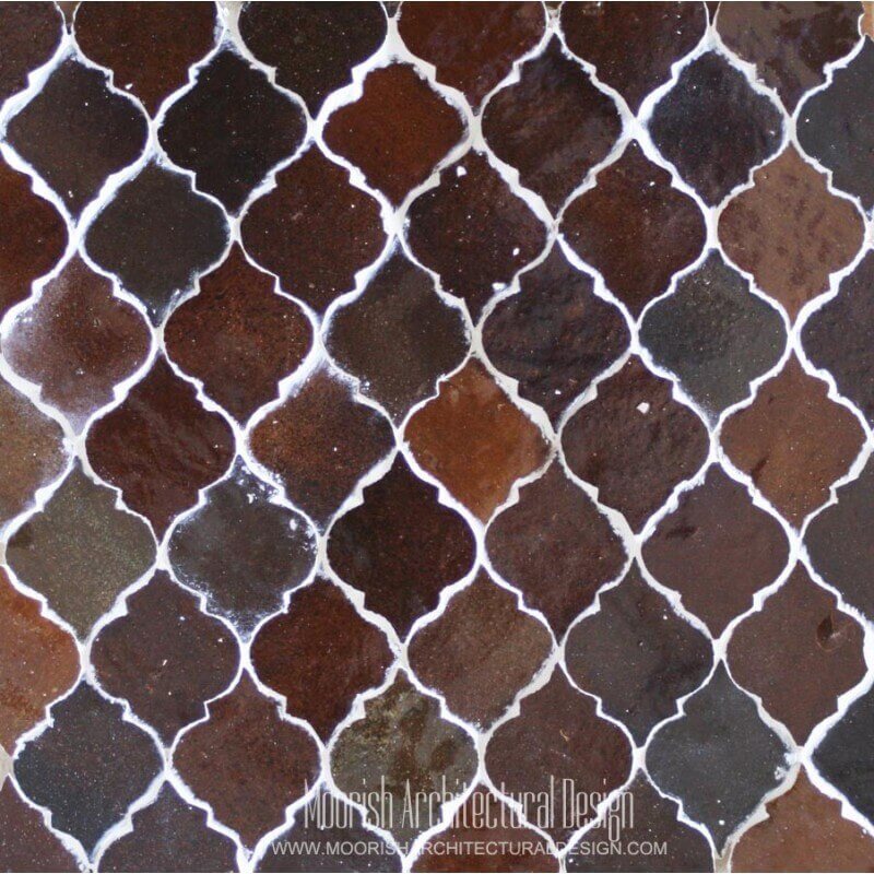 Moorish Arabesque Mosaic Tile