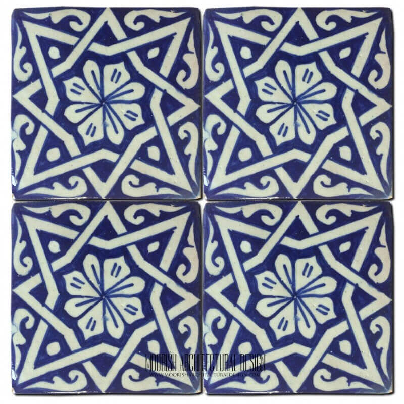 Moorish pool tile design ideas