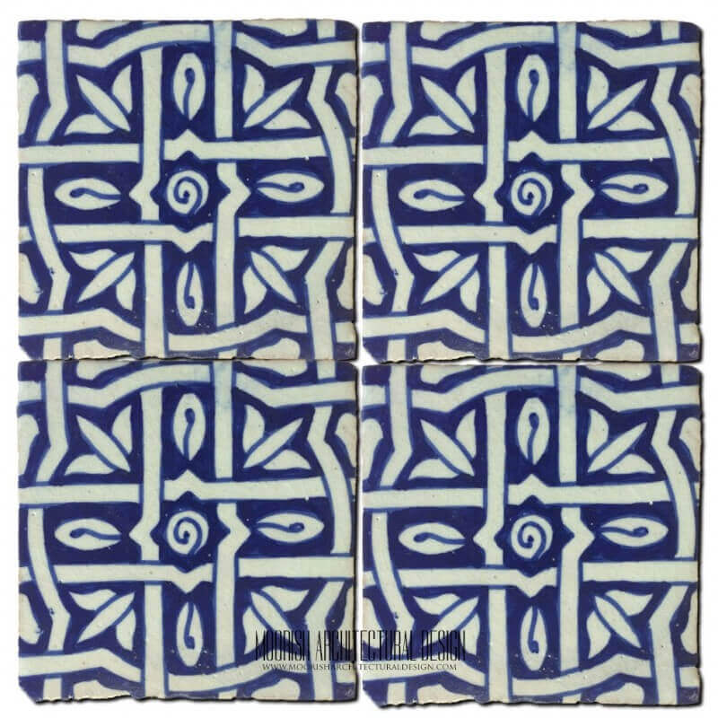 Moroccan pool design tile ideas