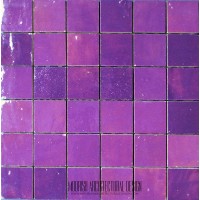 Purple Moroccan Tile