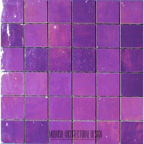 Purple Moroccan Tile