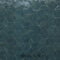 Blue Moroccan Pool Mosaic