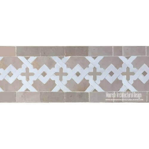 Spanish mosaic pool tiles