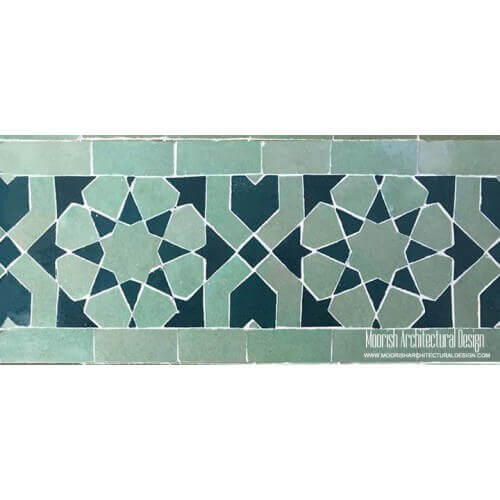 Spanish Mosaic Swimming Pool Tile