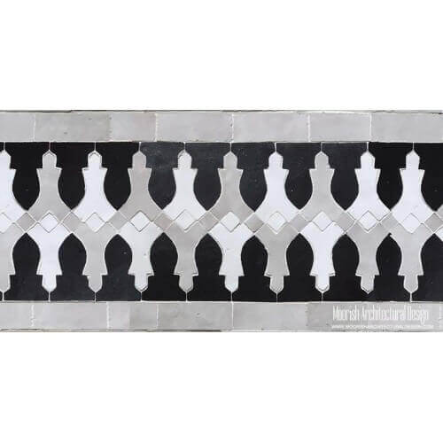 Mediterranean mosaic pool tile