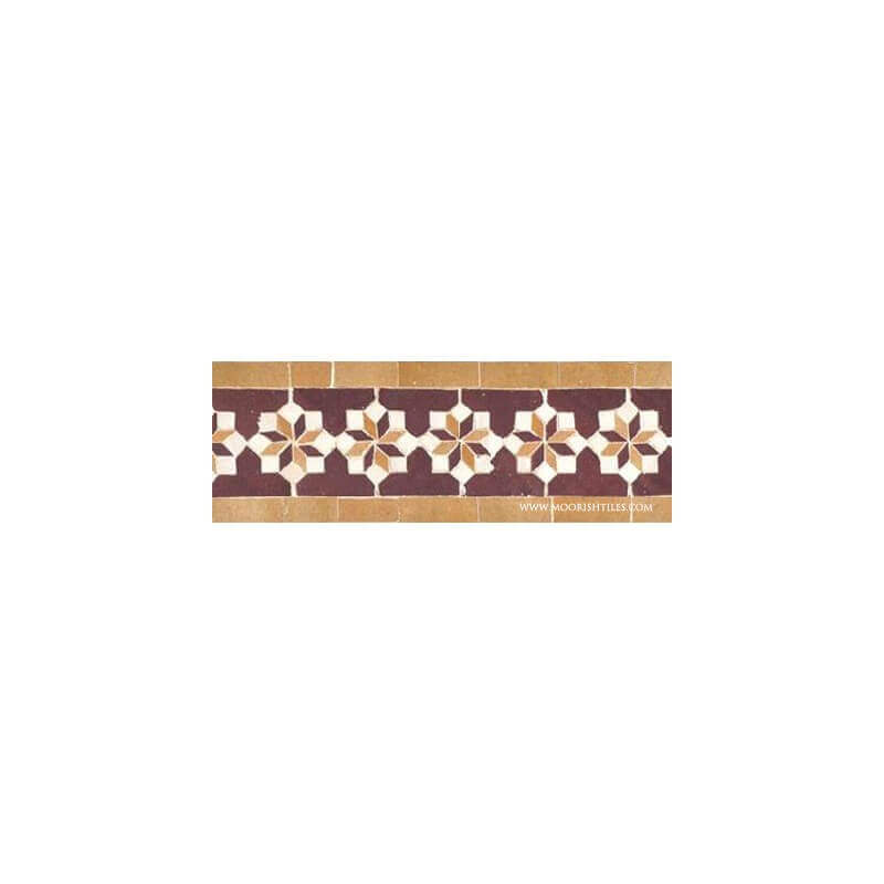 Moroccan ceramic pool tiles