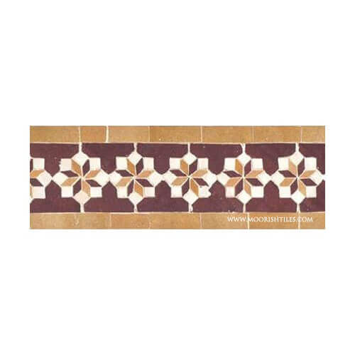 Moroccan ceramic pool tiles