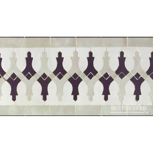 Mediterranean Pool Mosaic Tile Designs