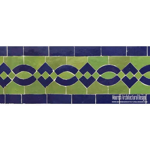 Swimming Pool Waterline border tile 