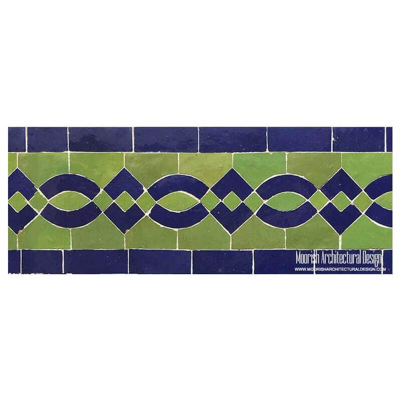 Swimming Pool Waterline border tile 