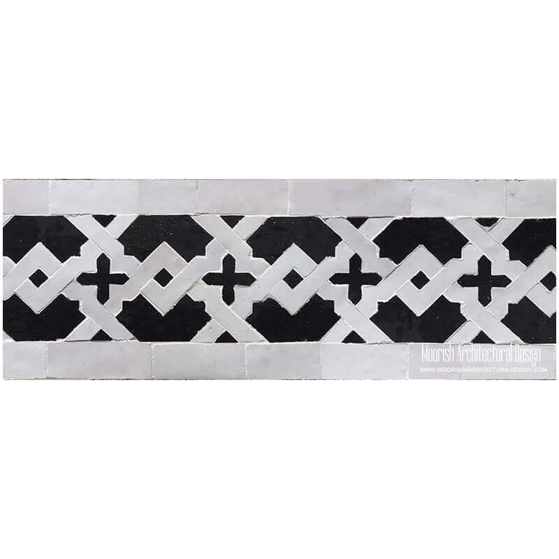 Mediterranean Waterline Tile Design 