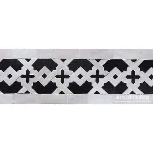 Mediterranean Waterline Tile Design 