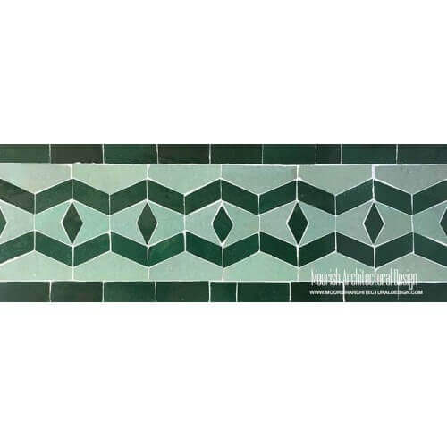 Spanish colonial pool tiles