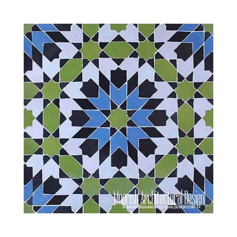 Kitchen Backsplash: Moorish Tile
