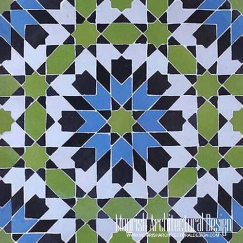 Kitchen Backsplash: Moorish Tile