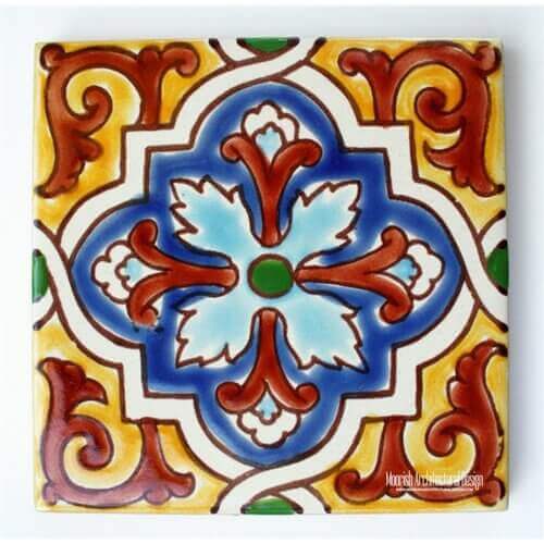 Red Mediterranean Tile