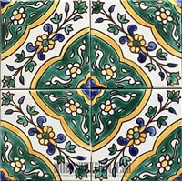 Green Portuguese Tile
