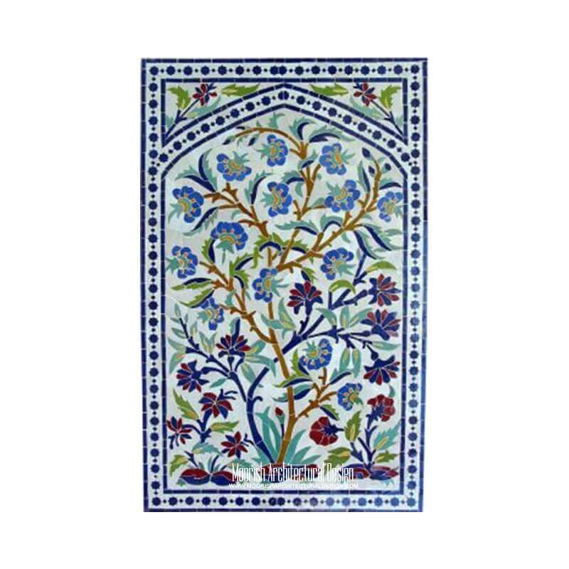 Kitchen backsplash mosaic tile mural 