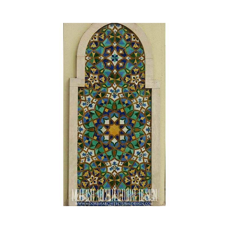 Moroccan Tile Mural