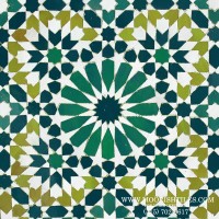 Green Zellige Mosaic