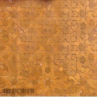 Yellow Moroccan mosaic tile 