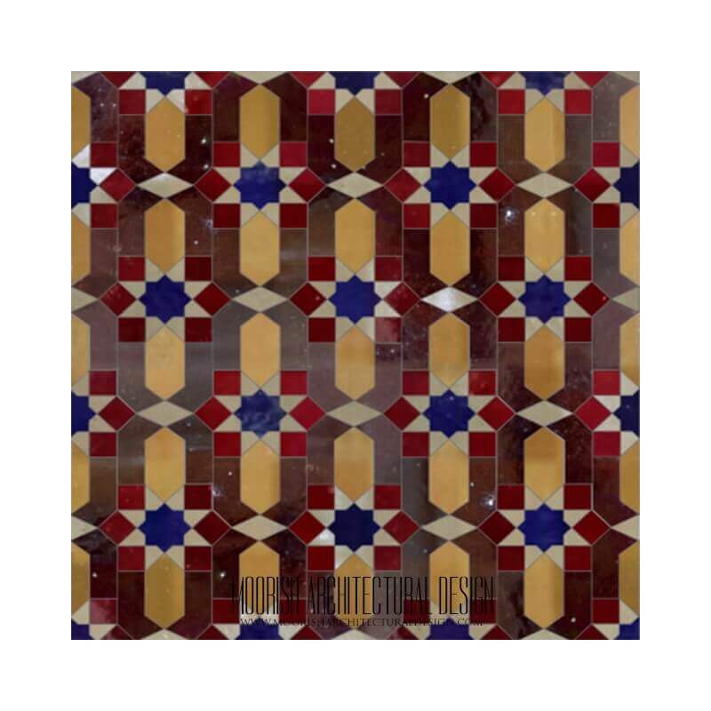 Traditional Moroccan zellige tiles Miami Florida