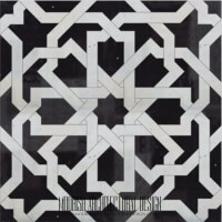  Black and White Moroccan Bathroom Tile & Design Ideas zellige