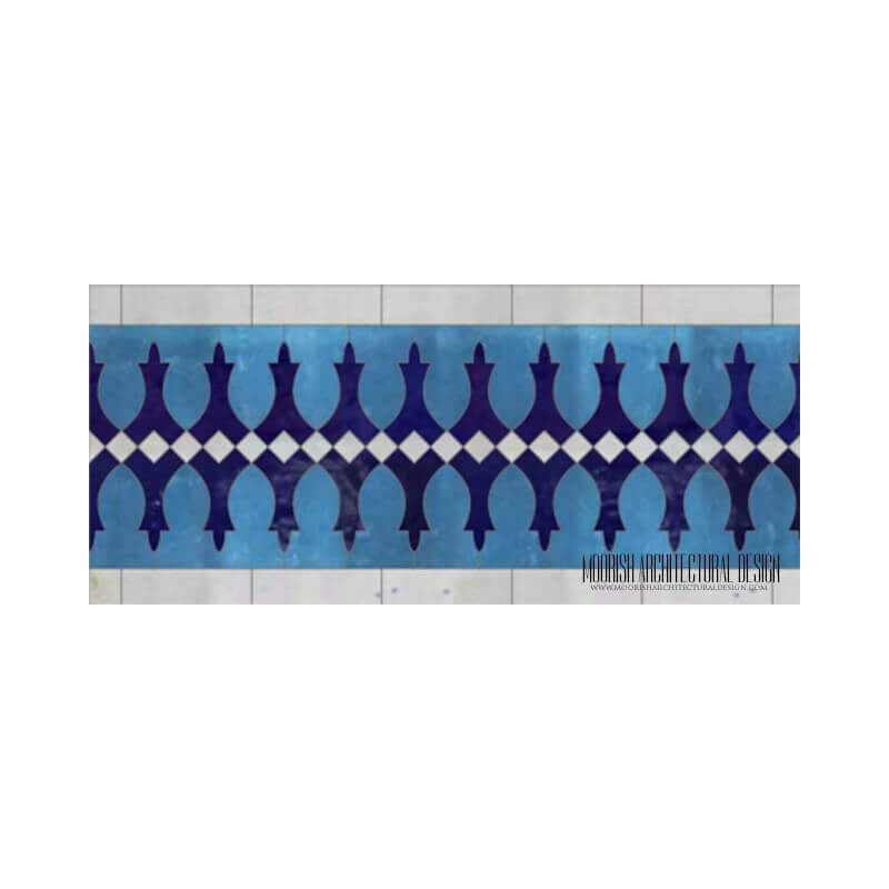 Spanish pool tiles