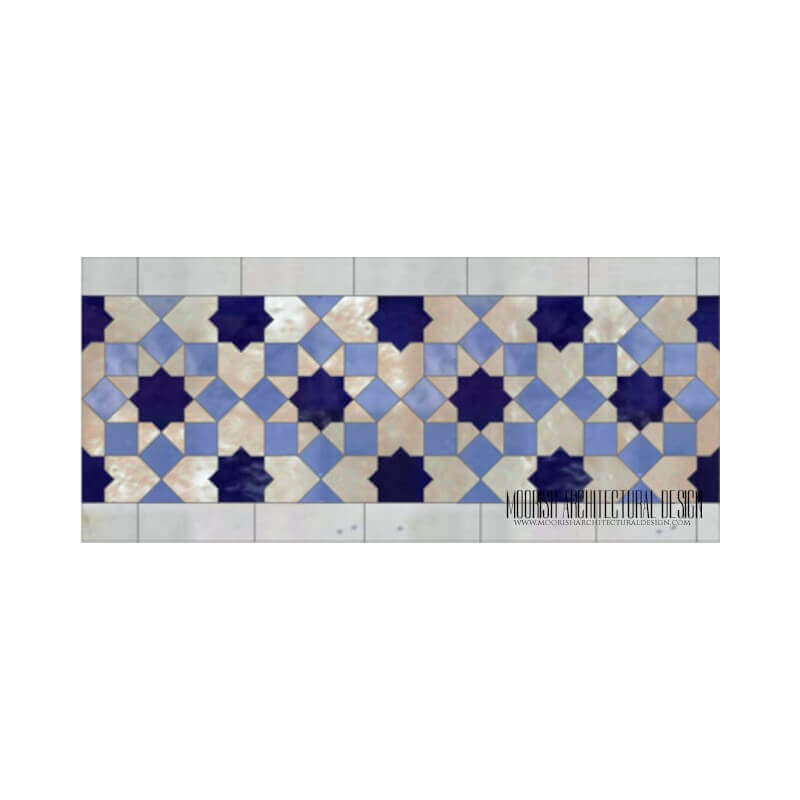 Spanish mosaic pool tiles