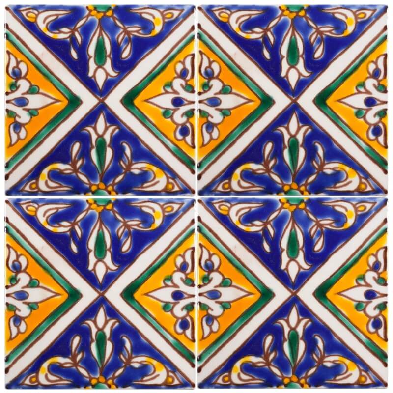 4"x 4" Mediterranean Pool Tile
