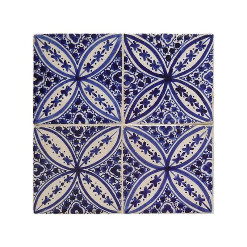 Moroccan Hand Painted Tile 