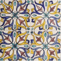 Spanish Colonial Bathroom Tile