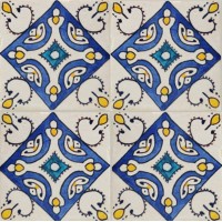 Portuguese ceramic pool tile