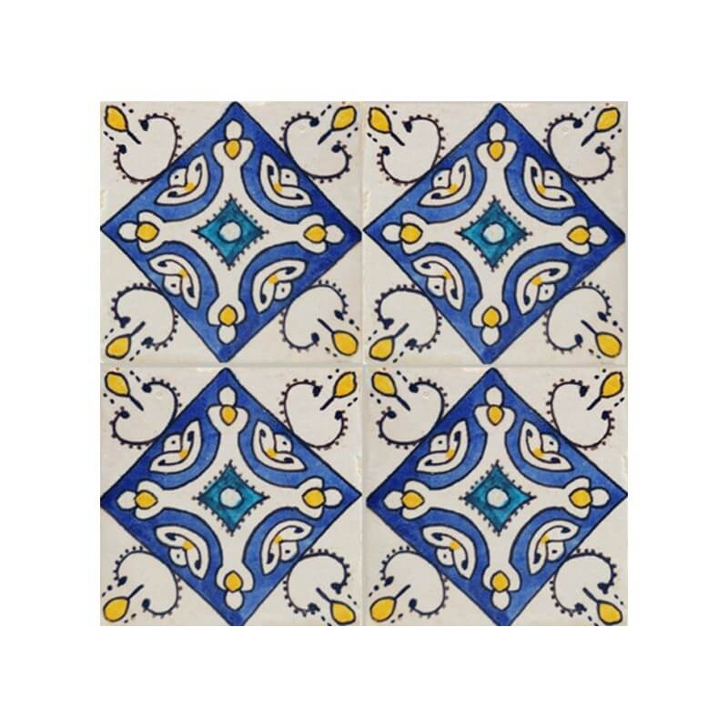 Portuguese ceramic pool tile