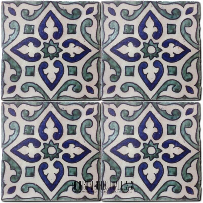 Hand Painted Tiles Los Angeles California