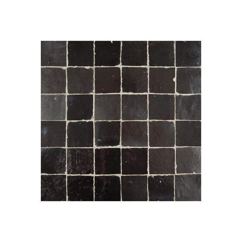 Black Moroccan Tile