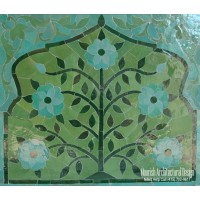 Bathroom Mosaic Tile Mural