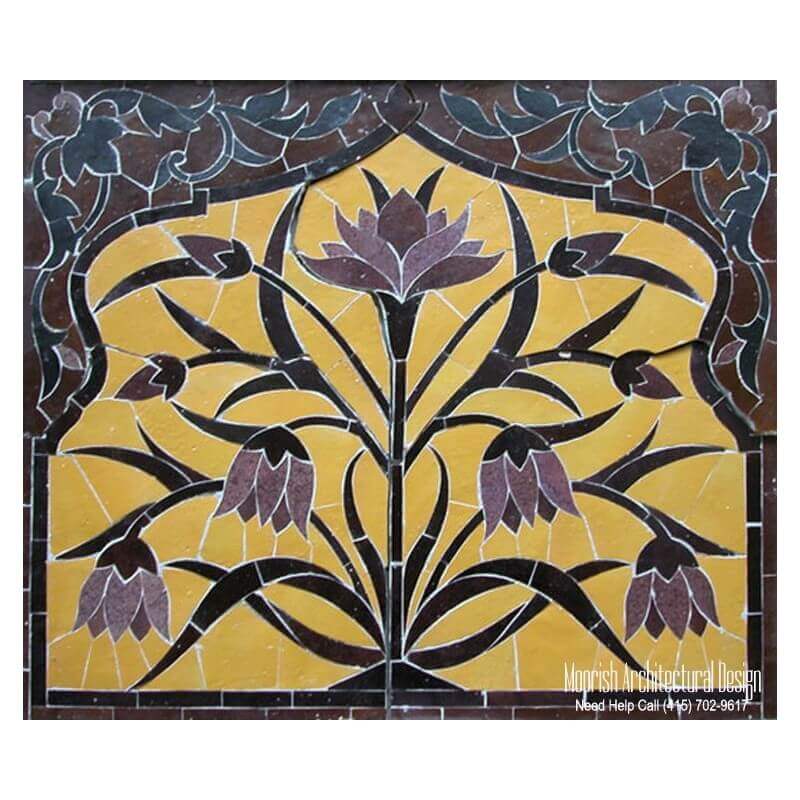 Kitchen tile mural design ideas