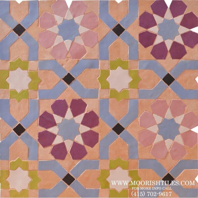 Rustic Moorish Tiles