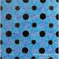 Moroccan mosaic tiles