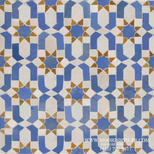Moroccan bathroom tile