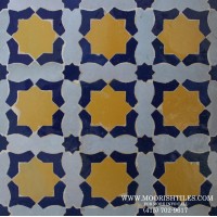 Moroccan pool tile