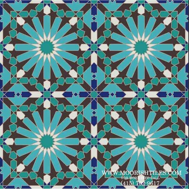 Moroccan ceramic tiles 