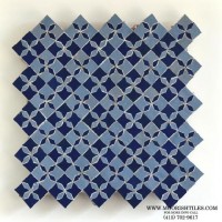 Moroccan fountain tile