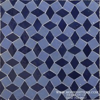 Moroccan fireplace tile