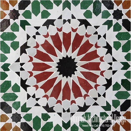 Fez mosaic Tile